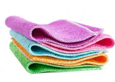 Microfibers – revolutionizing the house cleaning industry.
